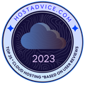HostAdvice Top 25 Cloud Hosting 2023